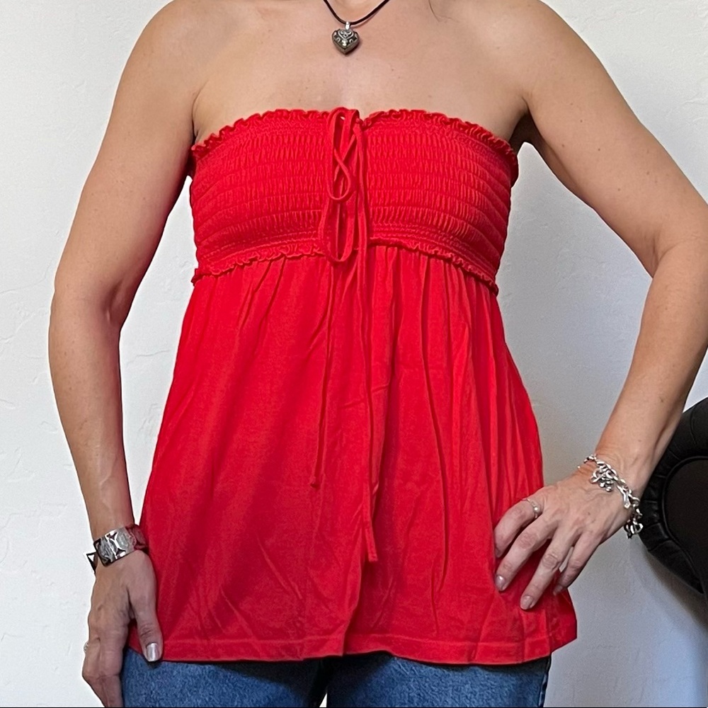 Red Tube Top